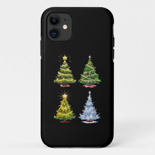 Green Tree Christmas Holiday Winter Case-Mate iPhone Case