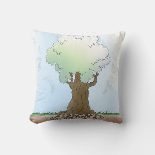 Green Tree Cushion