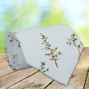 Green Tree Forest Pattern Tie