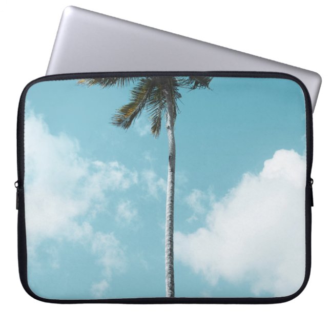 Green tree laptop sleeve (Front)