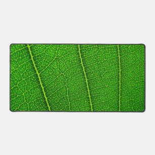 Green Tree Leaf Desk Mat