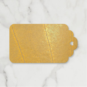 Green Tree Leaf Gift Tags