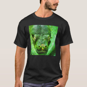 Green Tree Python  Snake Apparel T-Shirt
