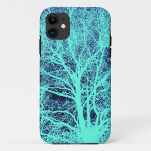 Green tree silhouette Case-Mate iPhone case