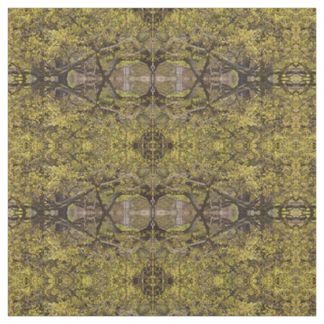 Green Trees Fabric (Swatch)