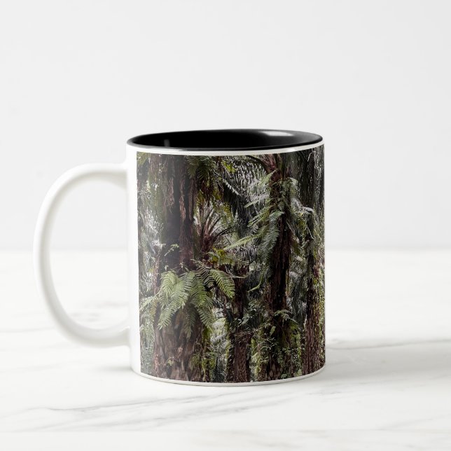 Green Trees Mug - Nature's Refreshment in Every Cu (Left)