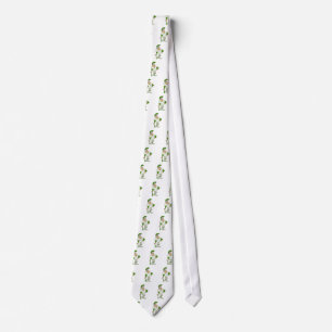 Green trojan tie