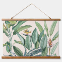 Green Tropical Jungle Banana Tree Strelitzia