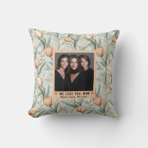 Green Tulip Floral   Dog Mum Photo  Luxury