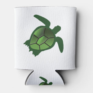 Green Turtle Can Cooler