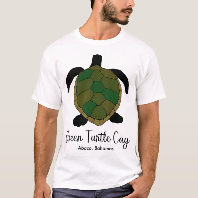Green Turtle Cay  T-Shirt (Front)