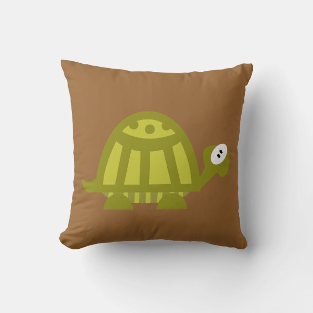 Green Turtle Cushion (Front)