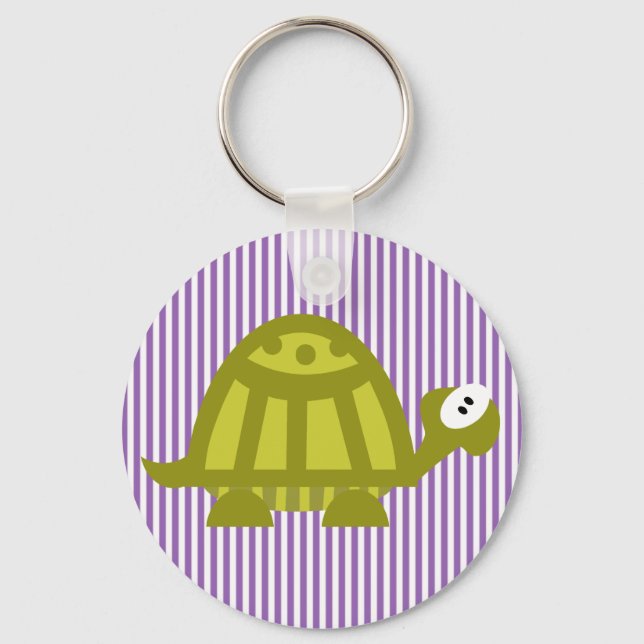 Green Turtle Key Ring (Front)