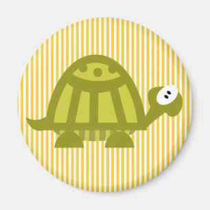 Green Turtle Magnet