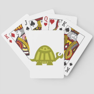 Green Turtle Playing Cards