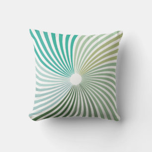Green Twirl Cushion