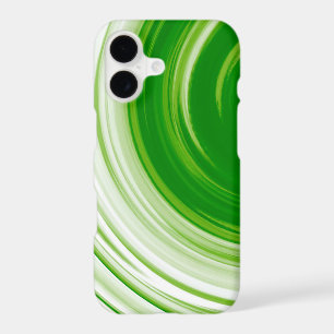 Green Twist Abstract Background