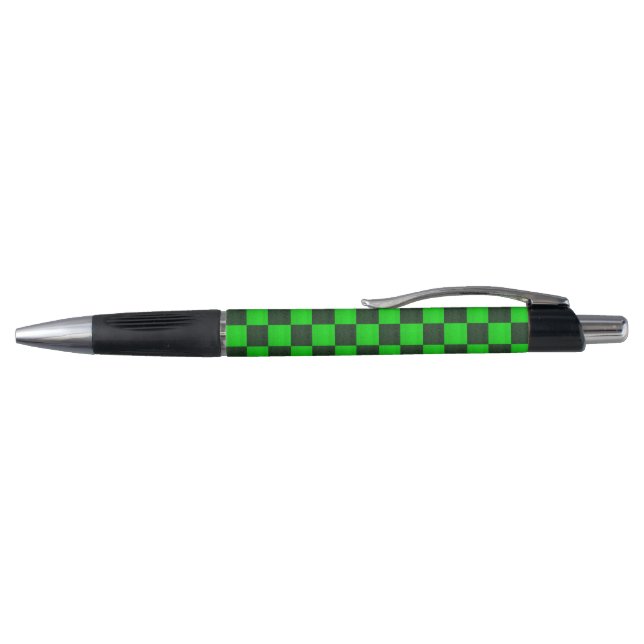 Green Two Toned Mosaic, Pen (Top)