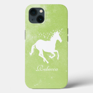 Green Unicorn Personalised Case-Mate iPhone Case