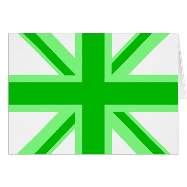 Green Union Jack (Front Horizontal)