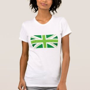 Green union jack T-Shirt