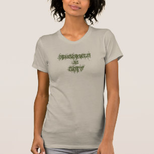 Green Unlucky N Luv T-Shirt