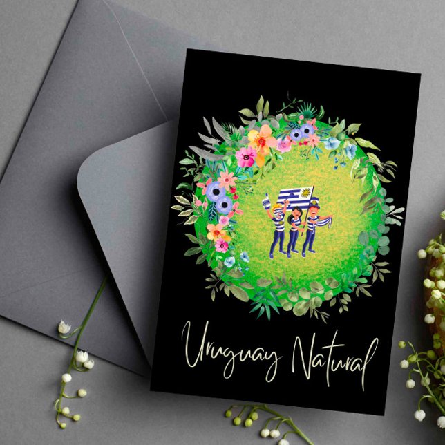 Green Uruguay Natural Postcard (Creator Uploaded)