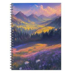 Green Valley and Majestic Pine Haven Notebook