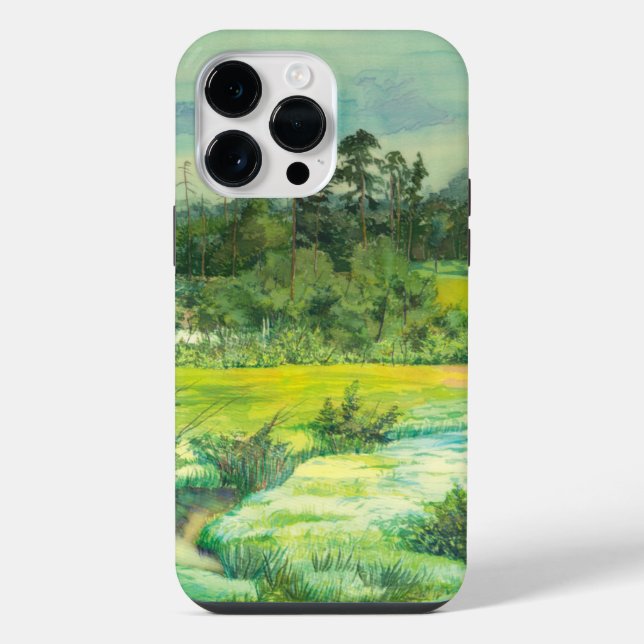 green valley iPhone case (Back)