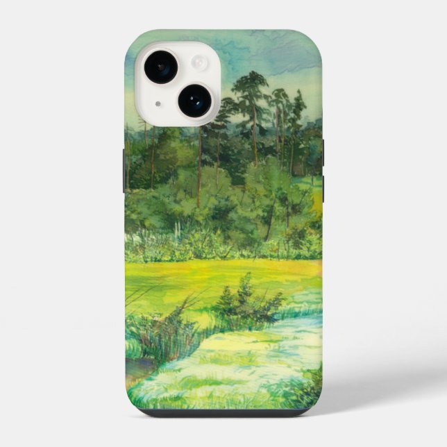 green valley iPhone case (Back)