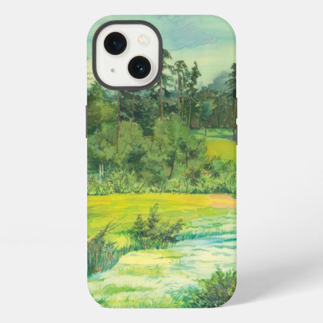 green valley iPhone case (Back)