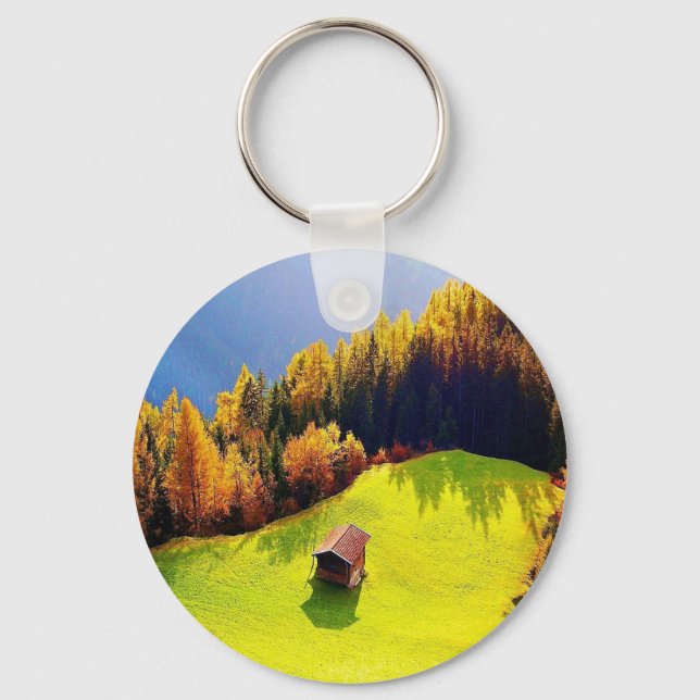 Green Valley Key Ring (Front)