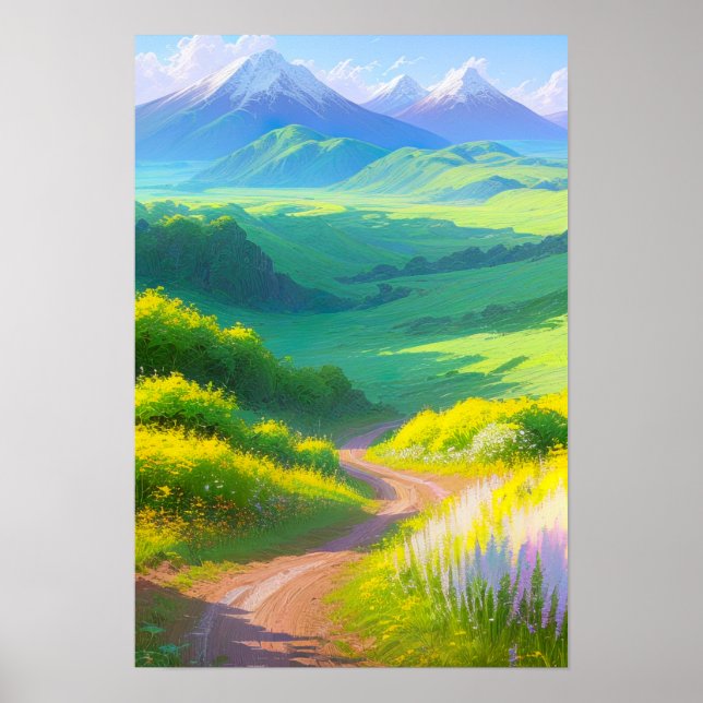 Green Valley of Wonders Poster (Front)