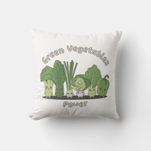 Green Vegetables Power Cushion