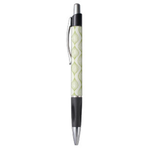 Green vertical ogee pattern background