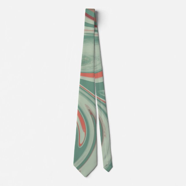 Green Vibe. Tie (Front)