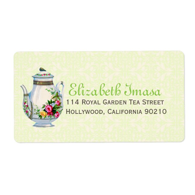 Green Vintage French Tea Party (Front)