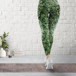 Green Vintage Marbled Paper Leggings<br><div class="desc">This seamless pattern recreated the feel of an amazing marbled paper technology used for classic notebooks that were popular in the 18th and 19th century. Available in several color variants,  also with classic notebook labels. A great gift idea for a booklover or librarian in your life. First published: 24.07.2022.</div>