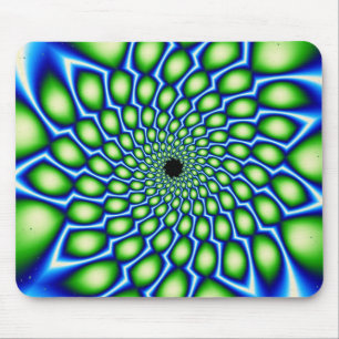 Green Void Mousepads