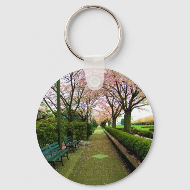 Green Walk Key Ring (Front)