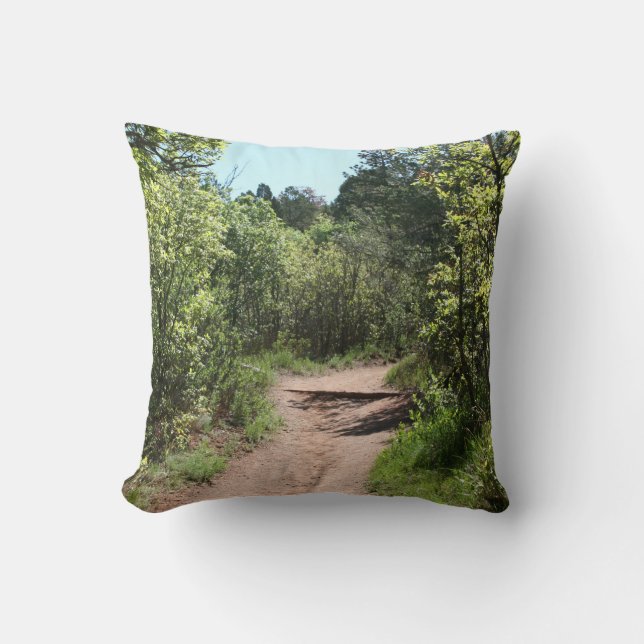 Green Walk Path Cushion (Front)