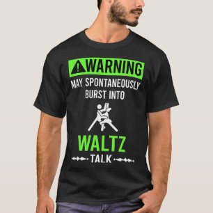 Green Warning Waltz T-Shirt