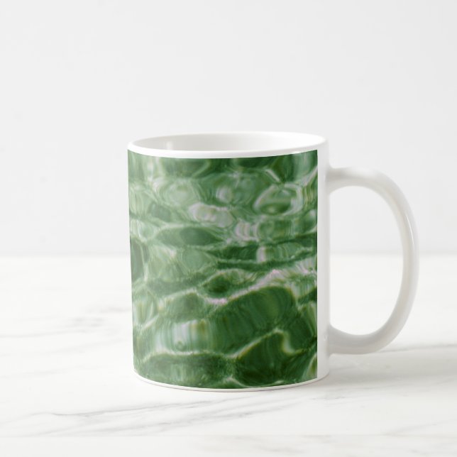 Green Water Coffee Mug (Right)