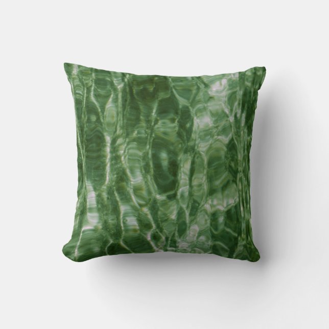 Green Water Cushion (Front)
