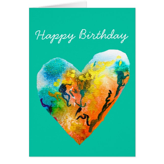 Green water drops water art (Front)