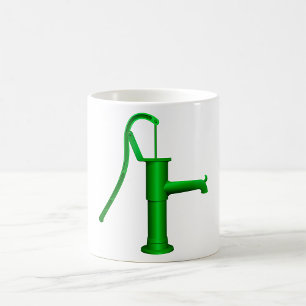 Green Water Pump Mug
