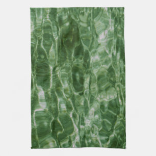 Green Water Tea Towel