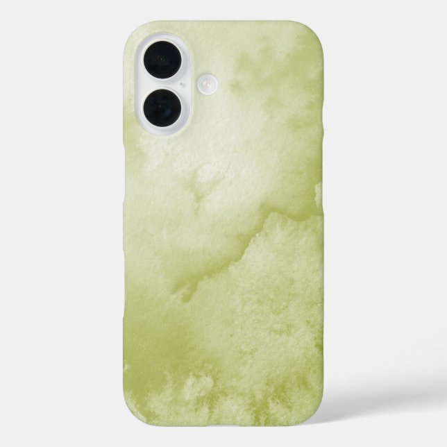 Green Watercolor Case-Mate iPhone Case (Back)