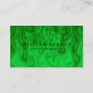 Green Waves Business Card