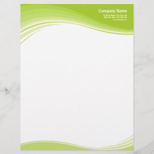 Green Waves letterhead